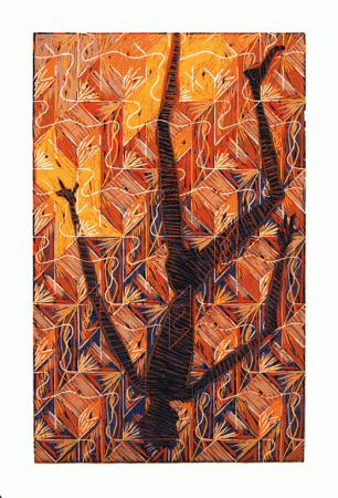 Pád /1995/ 26,5x17 cm