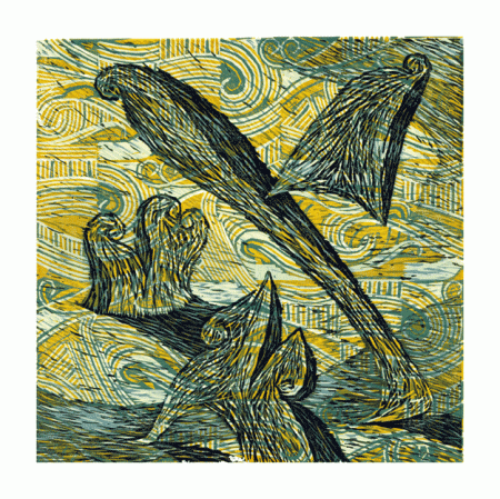 Malá fuga /2000/ 17,5x17,5 cm