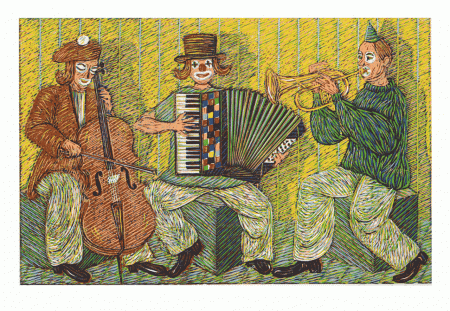 Muzikanti /2015/ 20x31 cm